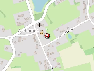 Carte de Boissard Robert à Authumes