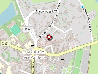 Carte de Carrefour Express à Chavagnes-en-paillers