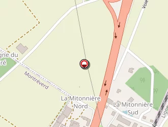 Carte de La Mitonnière à Herbergement (l')