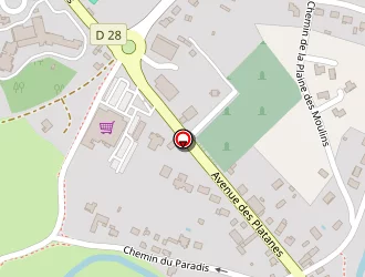 Carte de Retureau à Saint-varent