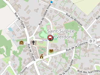 Carte de Potier Maryannick à Saint-sulpice-le-verdon