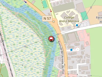 Carte de Dia à Pontarlier