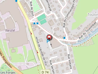 Carte de C.a.p Handball à Pontarlier