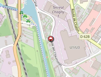 Carte de Frog Design à Chagny