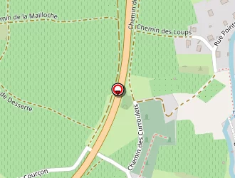 Carte de La Platiere à Arbois