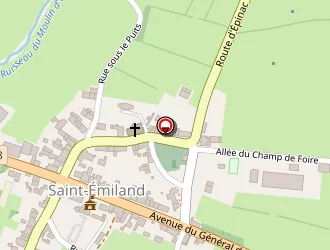 Carte de Garage Duthé à Saint-émiland