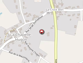 Carte de Chemin De Randonnee à Chapelle-hugon (la)