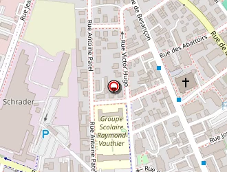 Carte de Perrin à Pontarlier