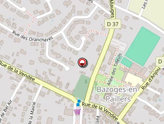 Carte de Badreau à Bazoges-en-paillers