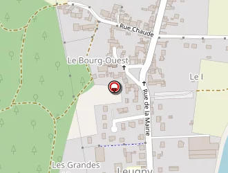 Carte de La Poste à Leugny