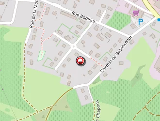 Carte de Delacroix Gérard à Arbois