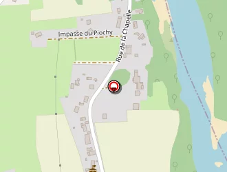 Carte de Hôtel Doubs Rivage à Charette-varennes