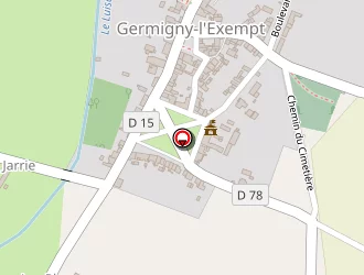 Carte de Ecole à Germigny-l'exempt