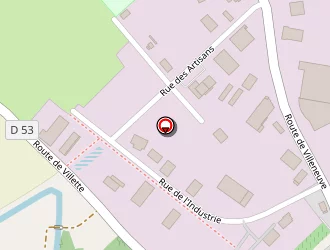 Carte de Coteb Entreprises à Arbois