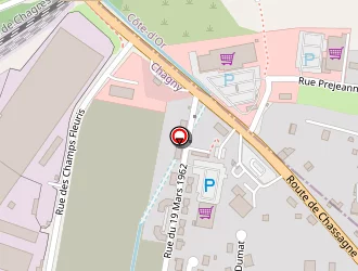 Carte de Alexandre Denis à Chagny