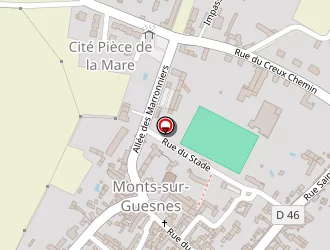 Carte de Multi Services En Batiment à Monts-sur-guesnes