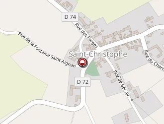 Carte de Turquois à Saint-christophe