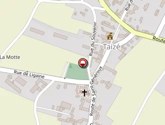 Carte de Gele Jacqueline à Taizé