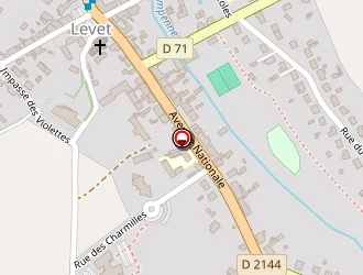 Carte de Mairie à Levet