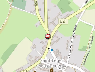 Carte de La Poste à Saint-léger-sous-beuvray