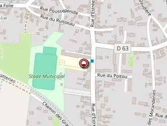 Carte de Aux Bons Amis à Saint-genou