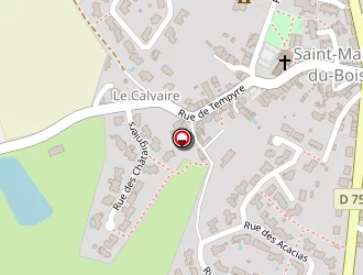 Carte de Mon-elec à Saint-malô-du-bois