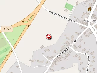 Carte de Baudrand Daniel à Corpeau