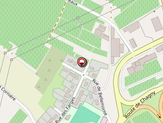 Carte de Complexe Sportif à Chassagne-montrachet