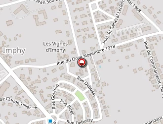 Carte de Celine Institut à Imphy