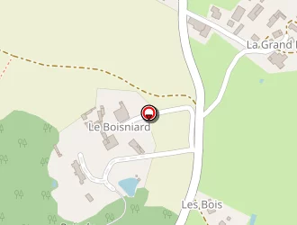 Carte de La Table Du Boisniard à Chambretaud