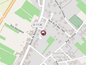 Carte de La Poste à Corpeau