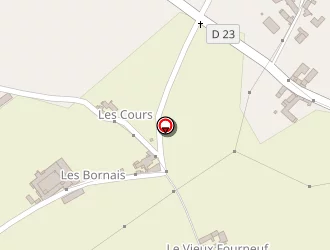 Carte de Les Bornais (gaec) à Sérigny