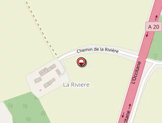 Carte de Gfa La Rivière à Brion