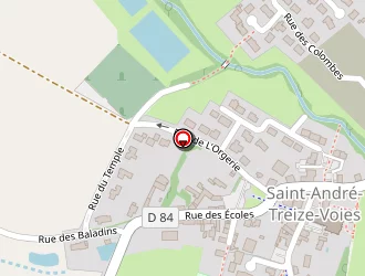 Carte de Hardy Alain à Saint-andré-treize-voies