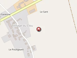 Carte de Chantereau à Senneçay