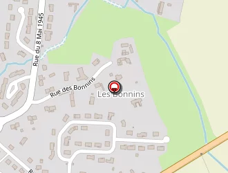 Carte de Stade Marcel Thiollet à Dangé-saint-romain