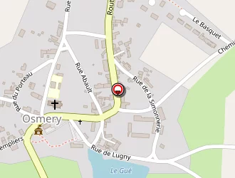 Carte de Urgence (services Locaux) à Osmery