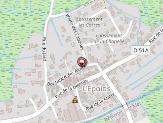 Carte de L'albatros à Bouin