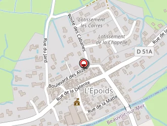 Carte de Vendée Gourmet à Bouin