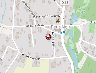 Carte de Long Philippe à Petit-noir