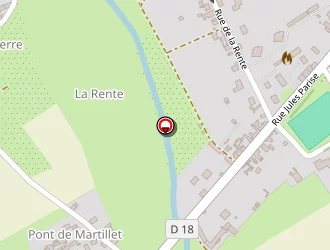 Carte de Courant Chantal à Clion