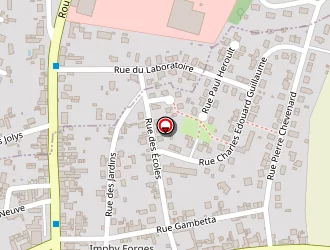 Carte de Café Du Centre à Imphy