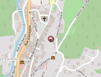 Carte de La Table D'euphrosyne à Salins-les-bains