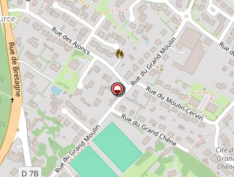 Carte de Les Lutins à Rocheservière