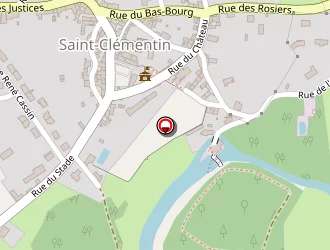 Carte de Ensemble Sportif à Saint-clémentin