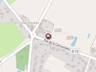 Carte de Granier à Paulx