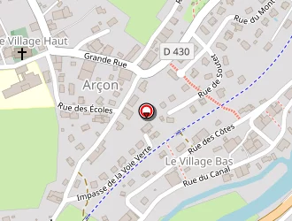 Carte de Dornier Claude à Arçon