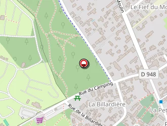 Carte de Camping Du Midi à Barbâtre