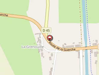 Carte de La Poste à Cuffy