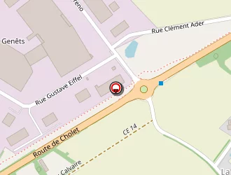 Carte de Orcab à Rocheservière